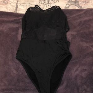Black bathing suit